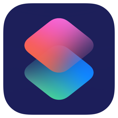 iOS shortcuts icon